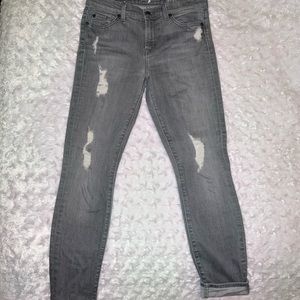 7 For All Mankind Jeans - Size 28 - The Ankle Skinny
